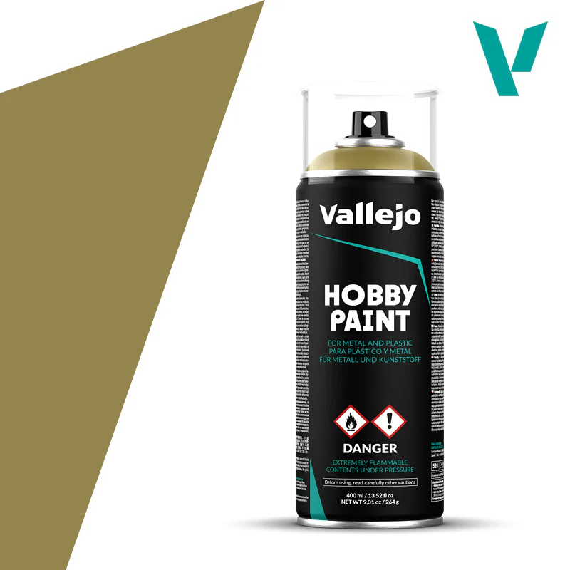 Vallejo - Aerosol - Hobby Paint - Panzer Yellow [28.001] (400ml)