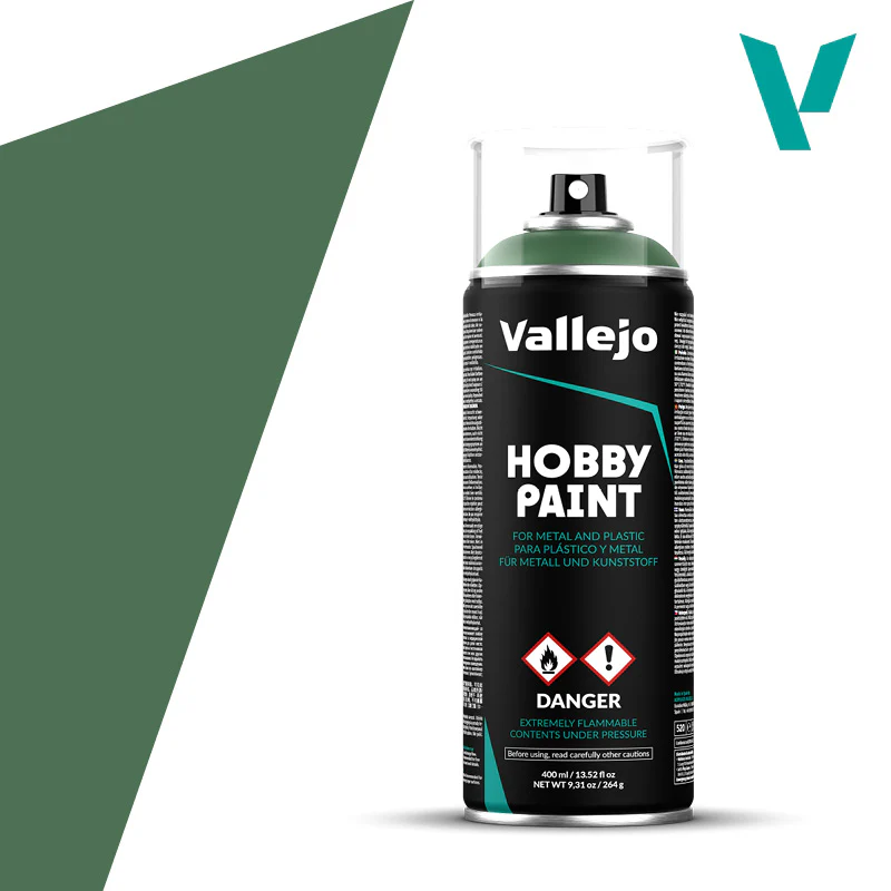 Vallejo - Aerosol - Hobby Paint - Sick Green [28.028] (400ml)