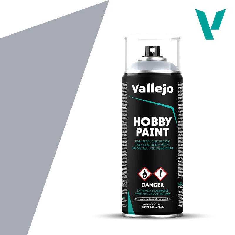 Vallejo - Aerosol - Hobby Paint - Silver [28.021] (400ml)