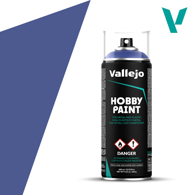 Vallejo - Aerosol - Hobby Paint - Ultramarine Blue [28.017] (400ml)