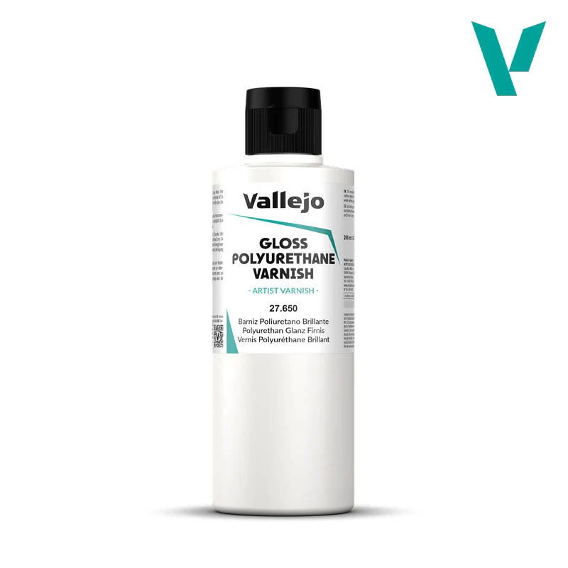 Vallejo - Auxiliary - Gloss Polyurethane Varnish [27.650] (200ml)