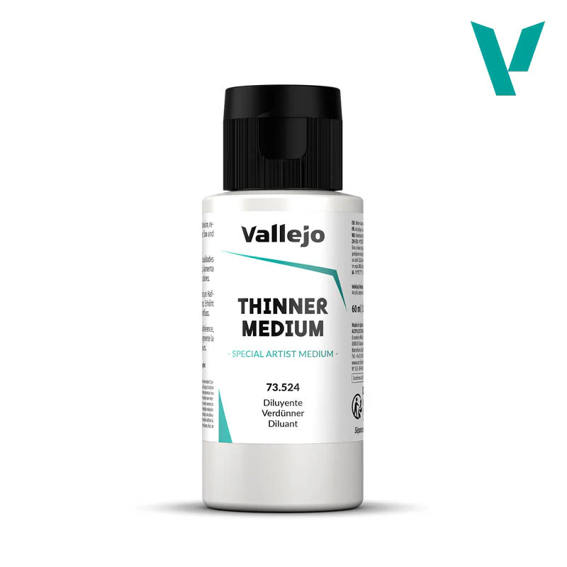 Vallejo - Auxiliary - Thinner Medium [73.524] (60ml)