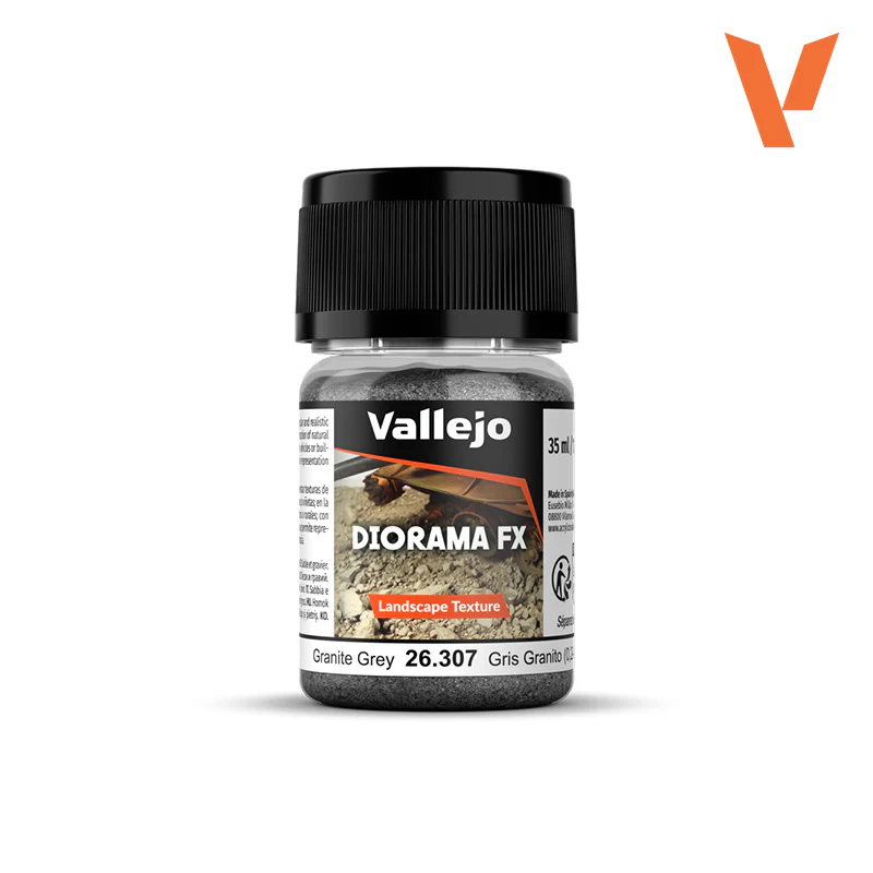 Vallejo - Diorama Effects - Landscape Texture - Granite Grey (0.2-0.6mm) [26.307] (35ml)