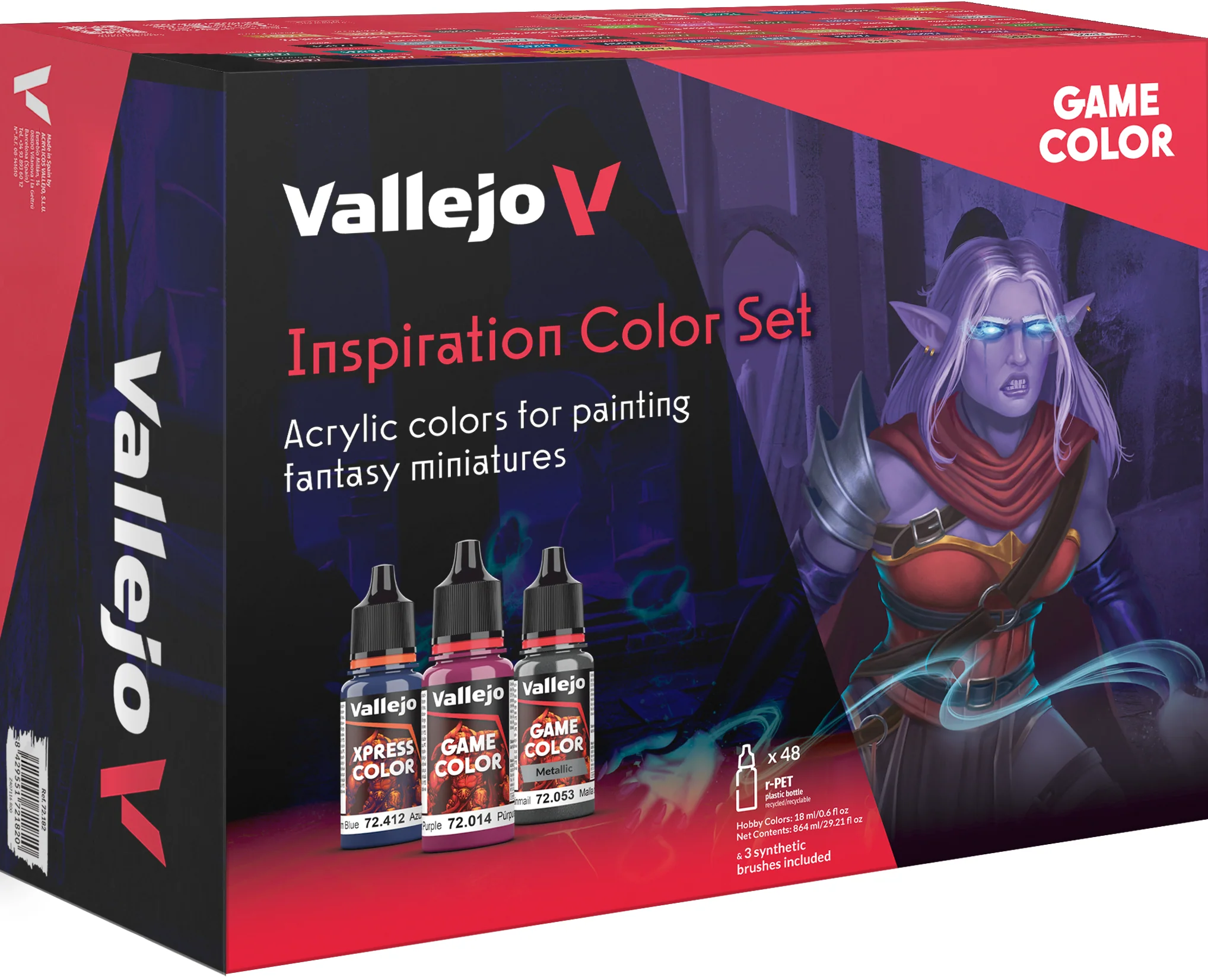 Vallejo - Inspiration Color Paint Set [72.182]