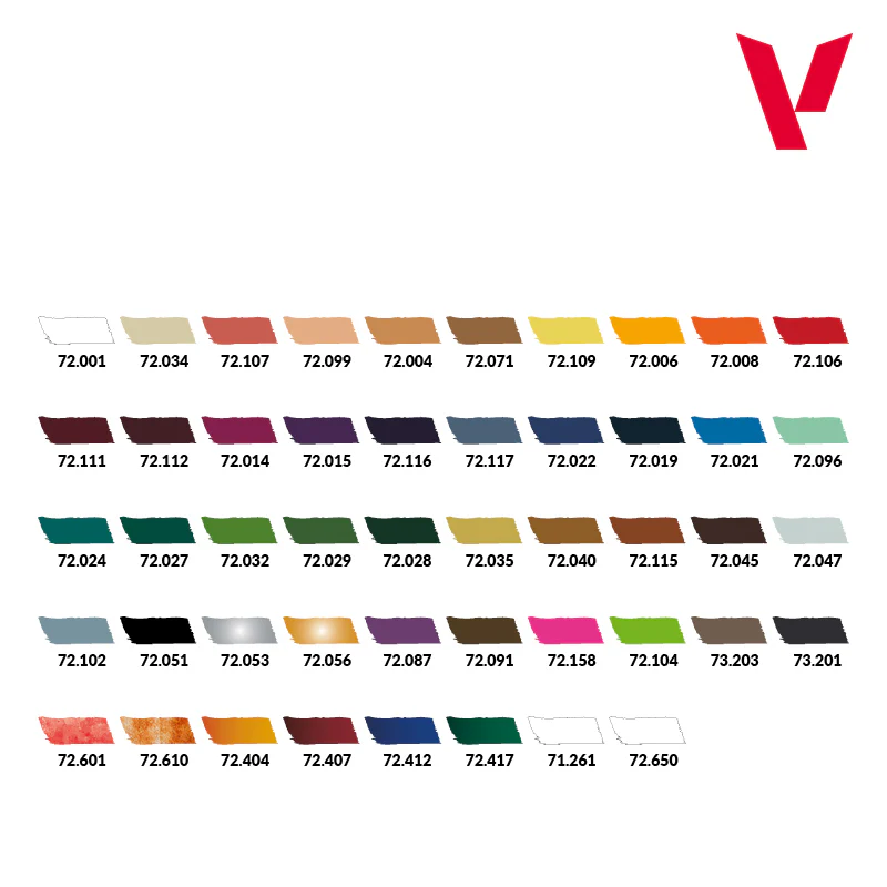 Vallejo - Inspiration Color Paint Set [72.182] - Image 3
