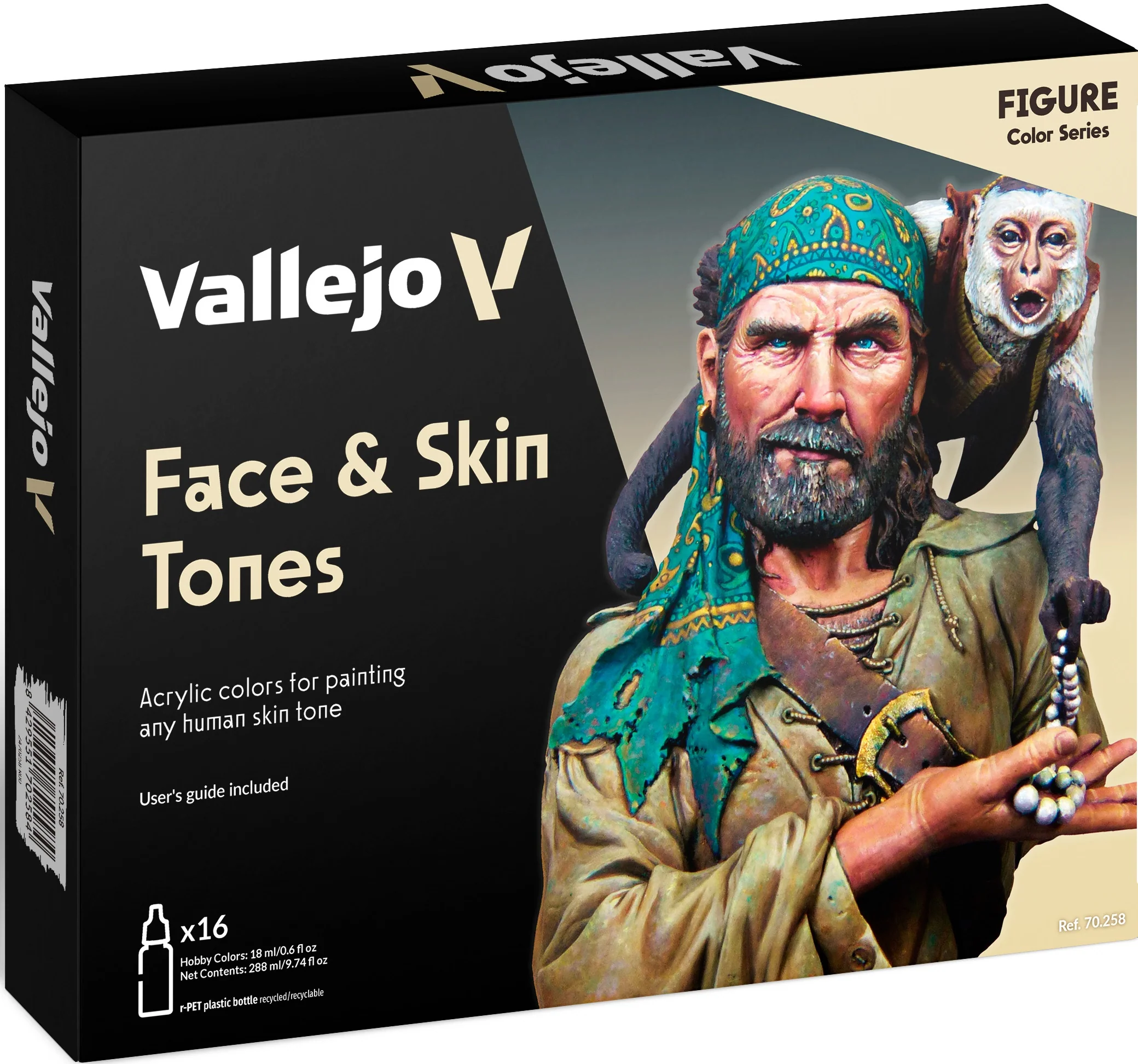 Vallejo - Model Color Paint Set: Face & Skin Tones [70.258]