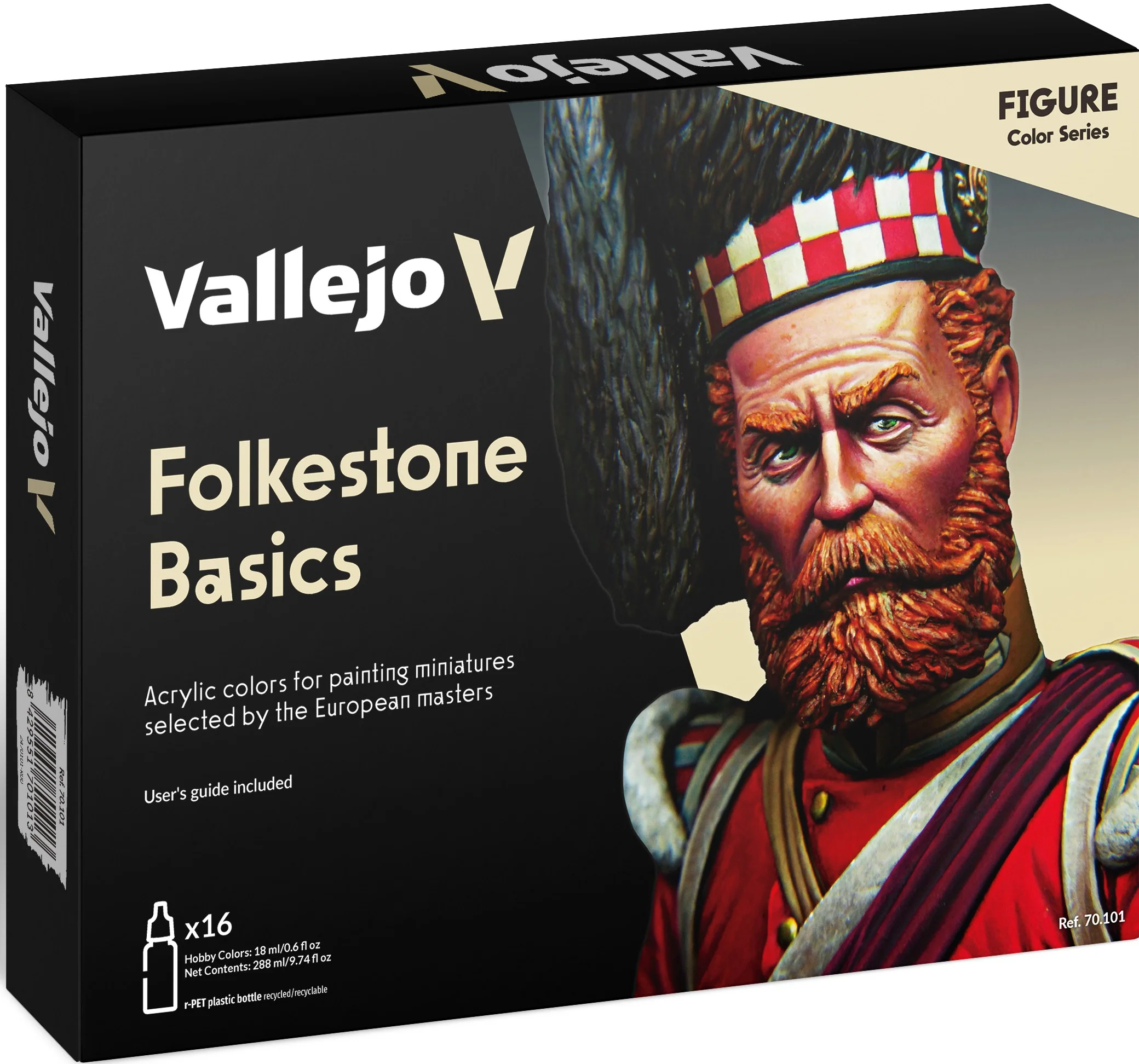 Vallejo - Model Color Paint Set: Folkestone Basics [70.101]