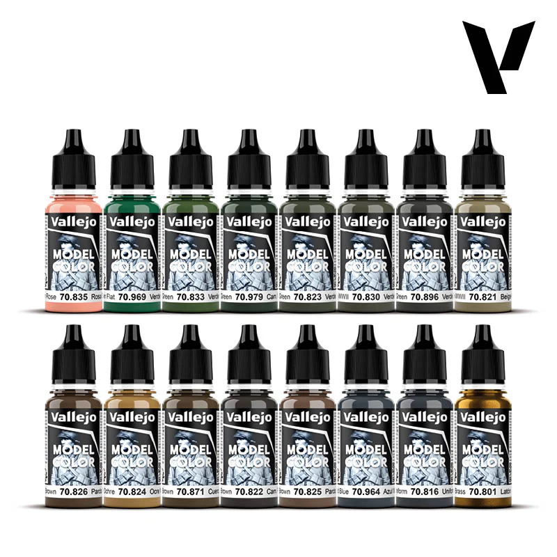 Vallejo - Model Color Paint Set: German Camouflage WWII [70.114] - Image 2