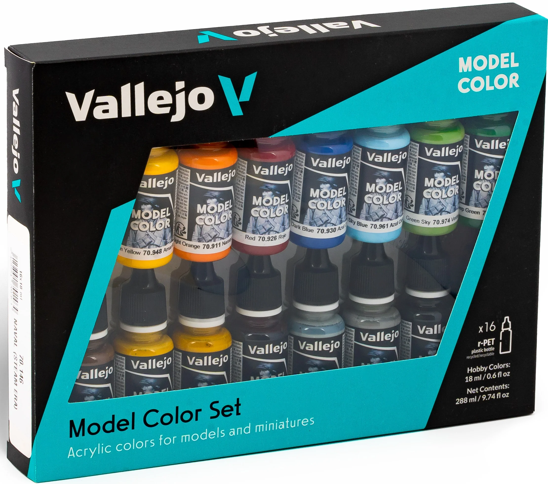 Vallejo - Model Color Paint Set: Naval (Steam Era) [70.146]