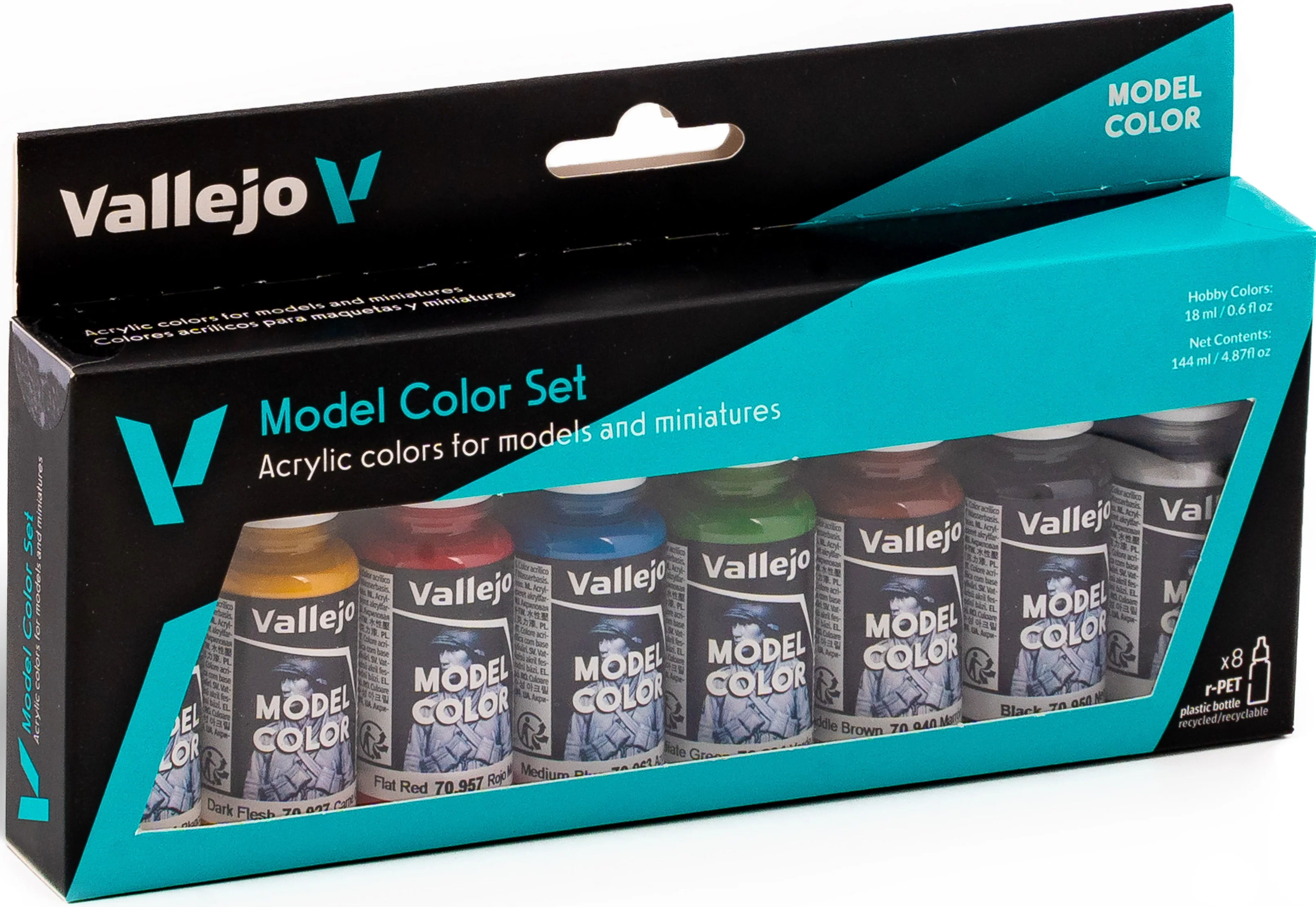 Vallejo - Model Color Paint Set: Wargame Basics [70.260]