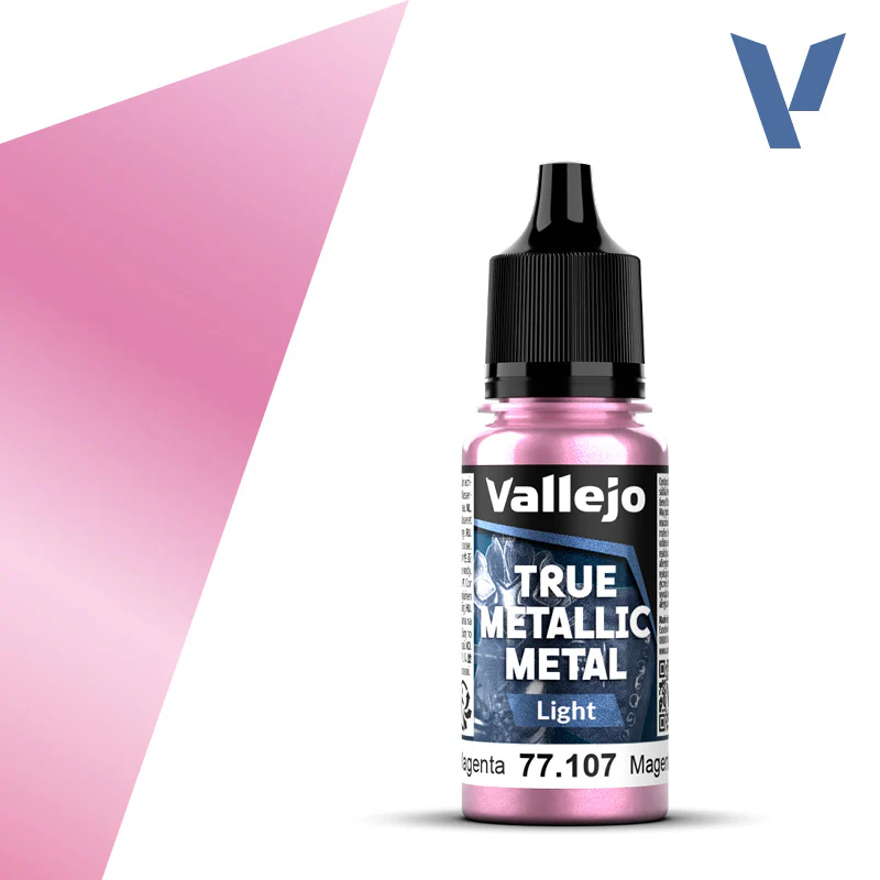 Vallejo - True Metallic Metal - Light: Crimson Magenta [77.107] (18ml)
