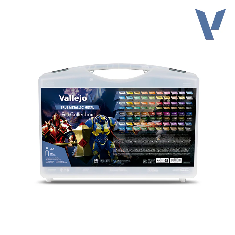 Vallejo - True Metallic Metal - Full Collection Paint Set [77.250]
