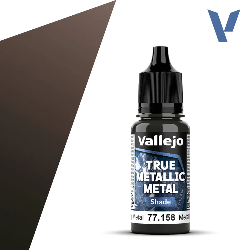 Vallejo - True Metallic Metal - Shade: Rusty Metal [77.158] (18ml)
