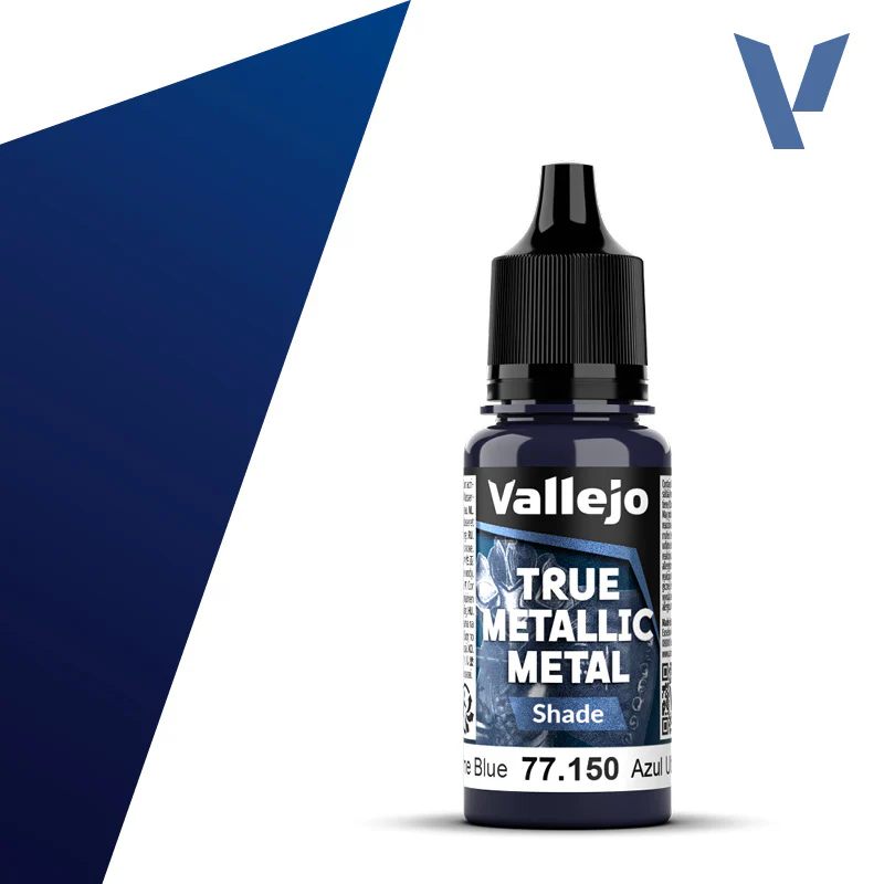 Vallejo - True Metallic Metal - Shade: Ultramarine Blue [77.150] (18ml)