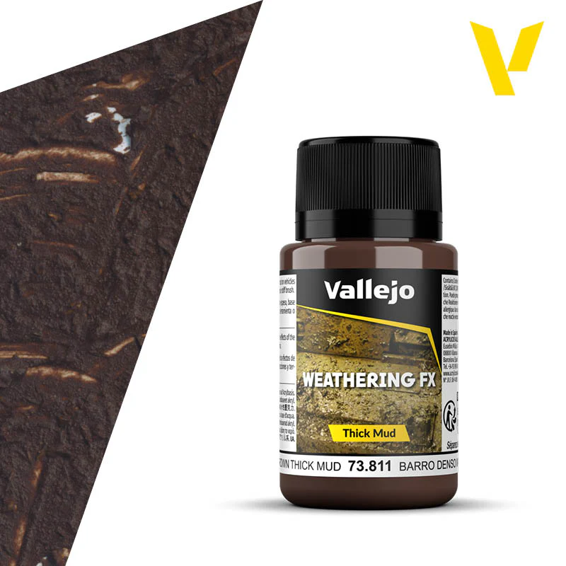 Vallejo - Weathering FX - Brown Thick Mud [73.811] (40ml)