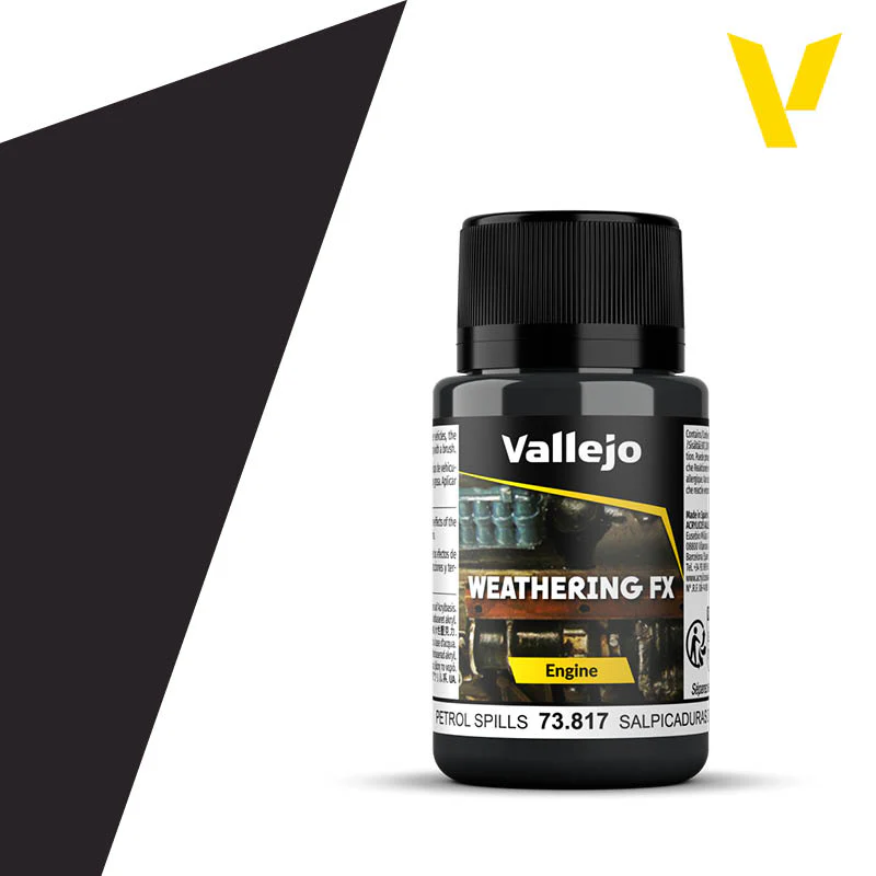 Vallejo - Weathering FX - Engine: Petrol Spills [73.817] (40ml)
