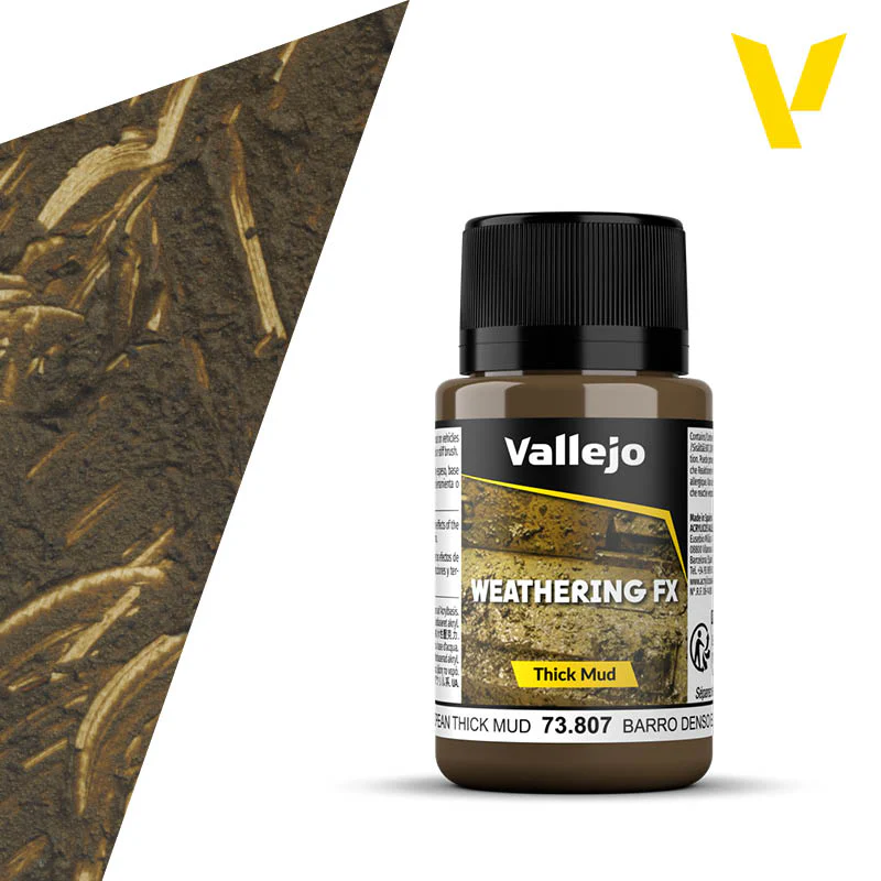 Vallejo - Weathering FX - European Thick Mud [73.807] (40ml)