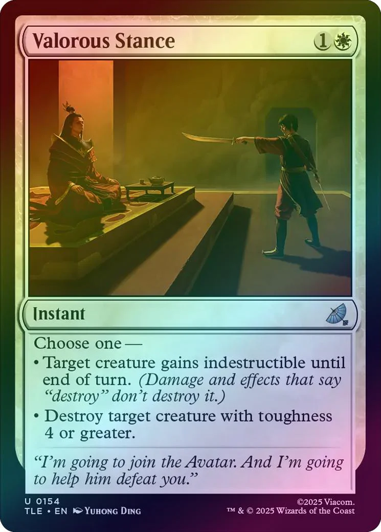 Valorous Stance (Foil) (TLE)