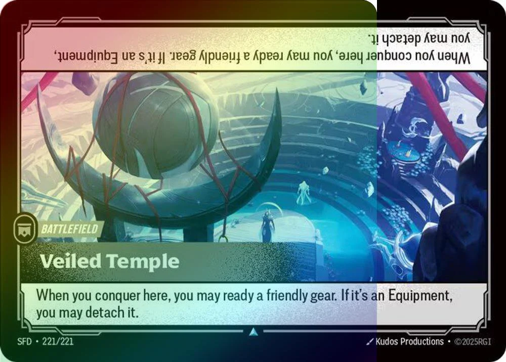 Veiled Temple - 221/221 - Uncommon (Foil)