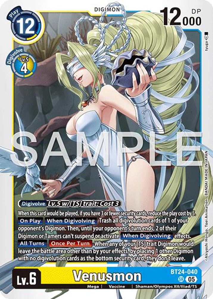Venusmon - BT24-040 - Super Rare