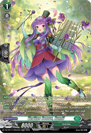 Veritas Sonus, Eumil (SR) - DZ-BT11/SR34EN - Silver Rare