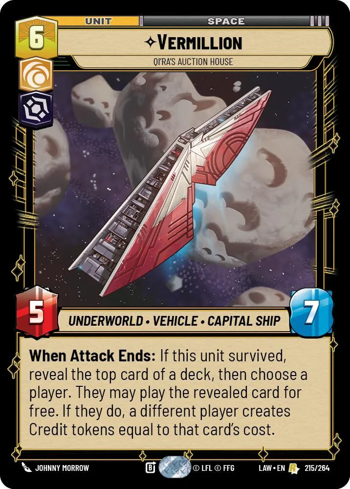 Vermillion - Qi'Ra's Auction House - 215/264 - Rare