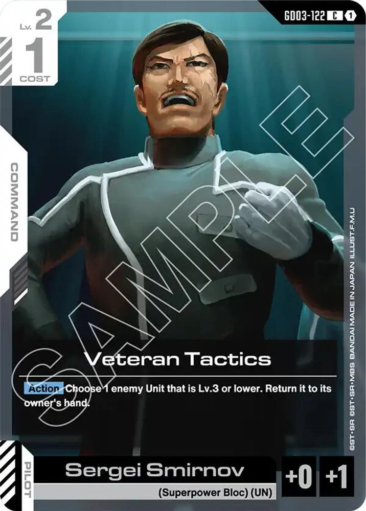 Veteran Tactics - GD03-122 - Common