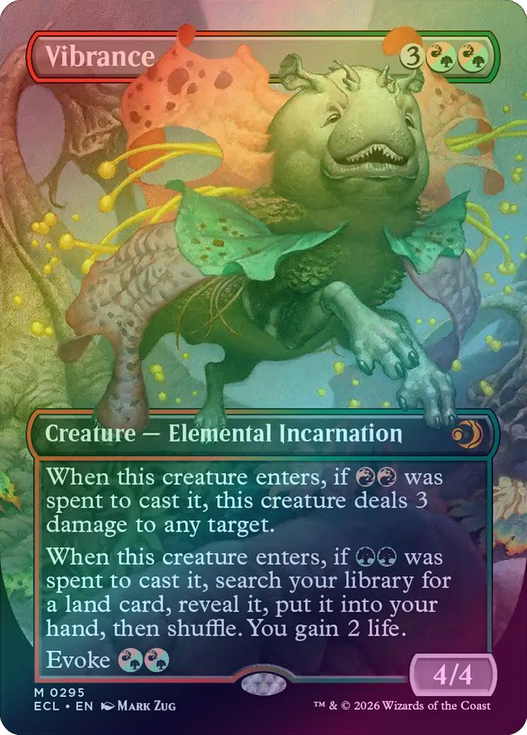 Vibrance - Borderless (Foil) (ECL)