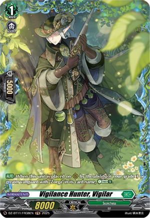 Vigilance Hunter, Vigilar (FR) - DZ-BT11/FR38EN - Frame Rare