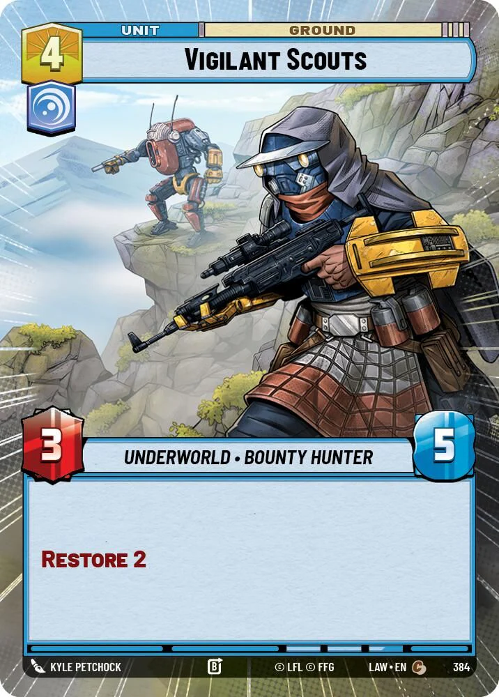 Vigilant Scouts (Hyperspace) - 384 - Common