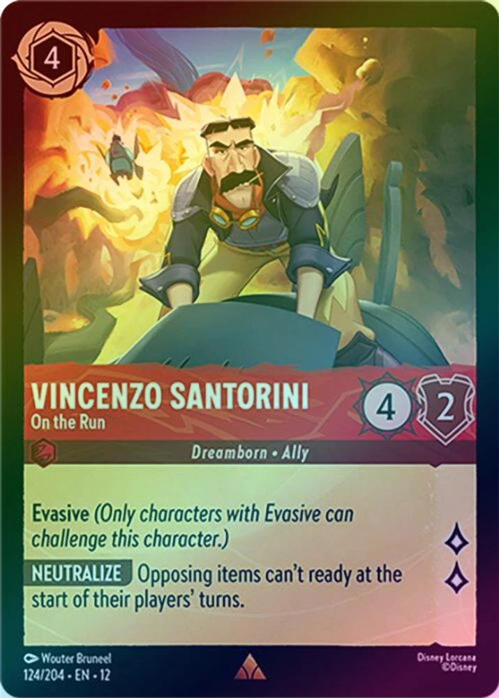 Vincenzo Santorini (On the Run) - 124/204 - Rare (Foil)