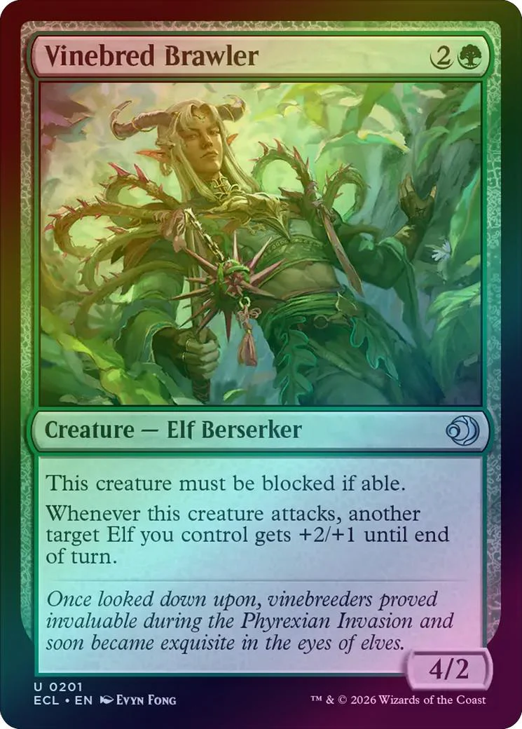 Vinebred Brawler (Foil) (ECL)