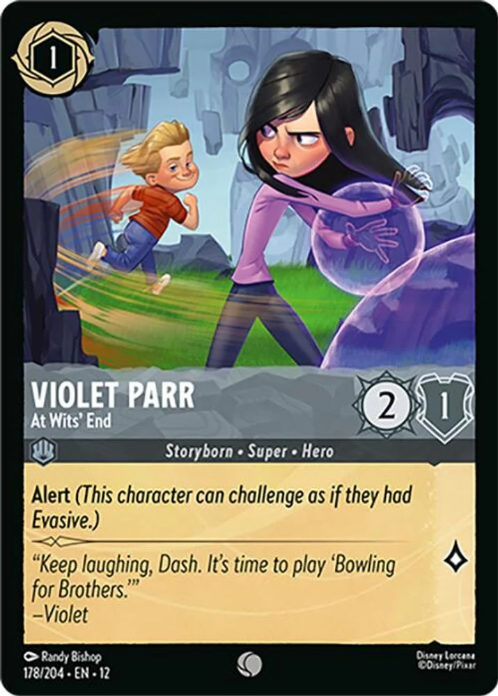 Violet Parr (At Wits' End) - 178/204 - Common