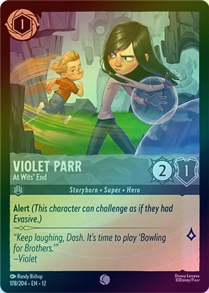 Violet Parr (At Wits' End) - 178/204 - Common (Foil)