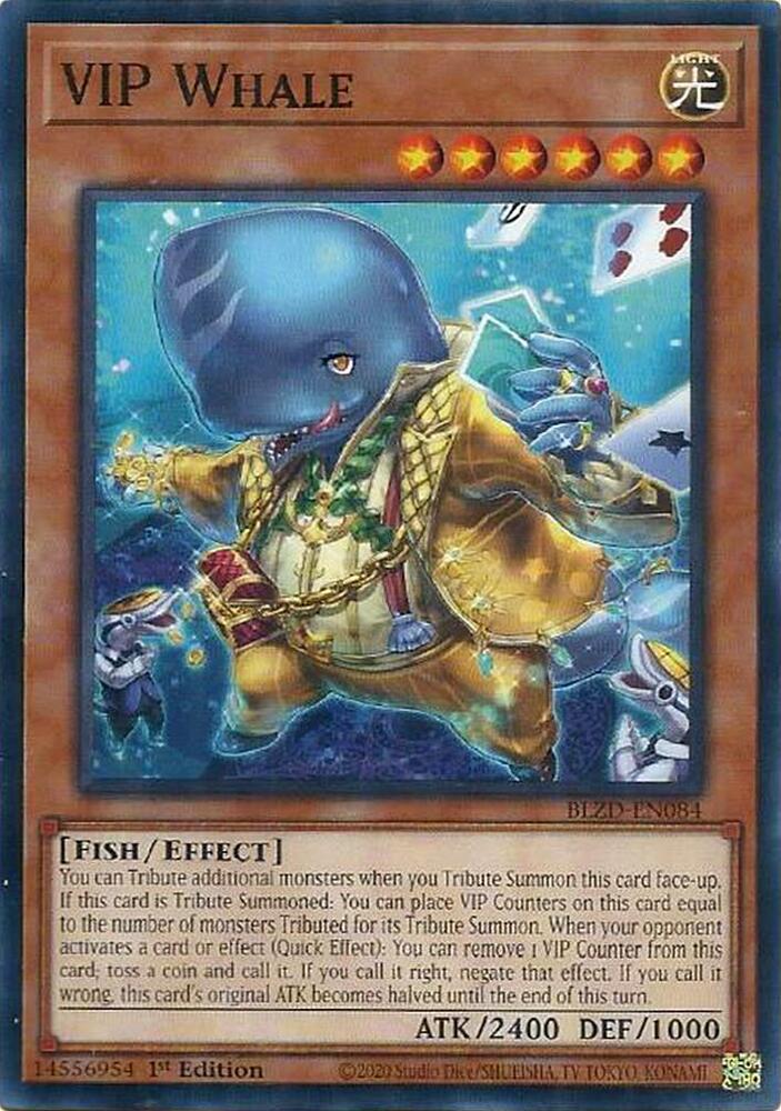 VIP Whale - BLZD-EN084 - Common - 1st Edition