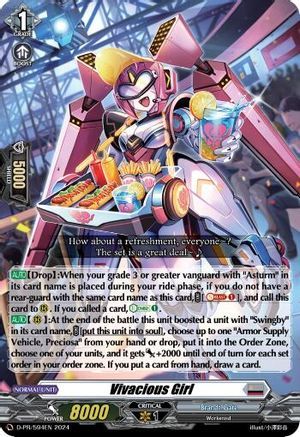 Vivacious Girl - D-PR/594EN - Promo