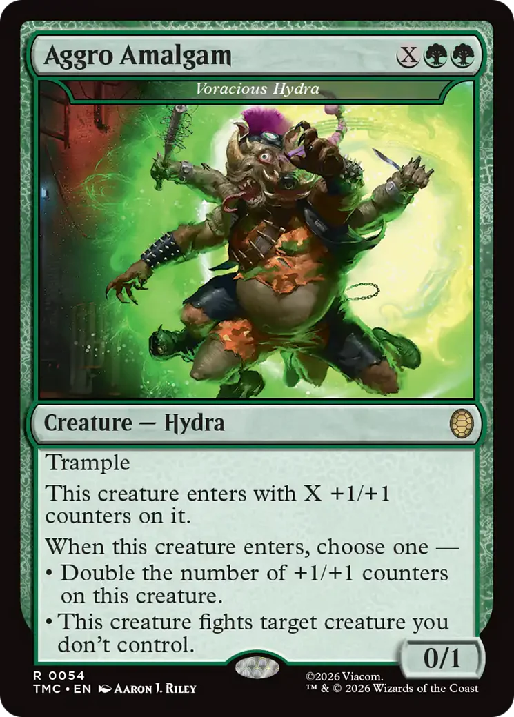 Aggro Amalgam // Voracious Hydra (TMC)
