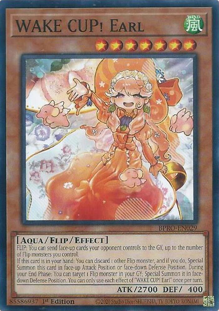 WAKE CUP! Earl - BPRO-EN029 - Common - 1st Edition