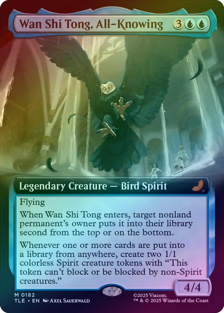 Wan Shi Tong, All-Knowing - Extended Art (Foil) (TLE)