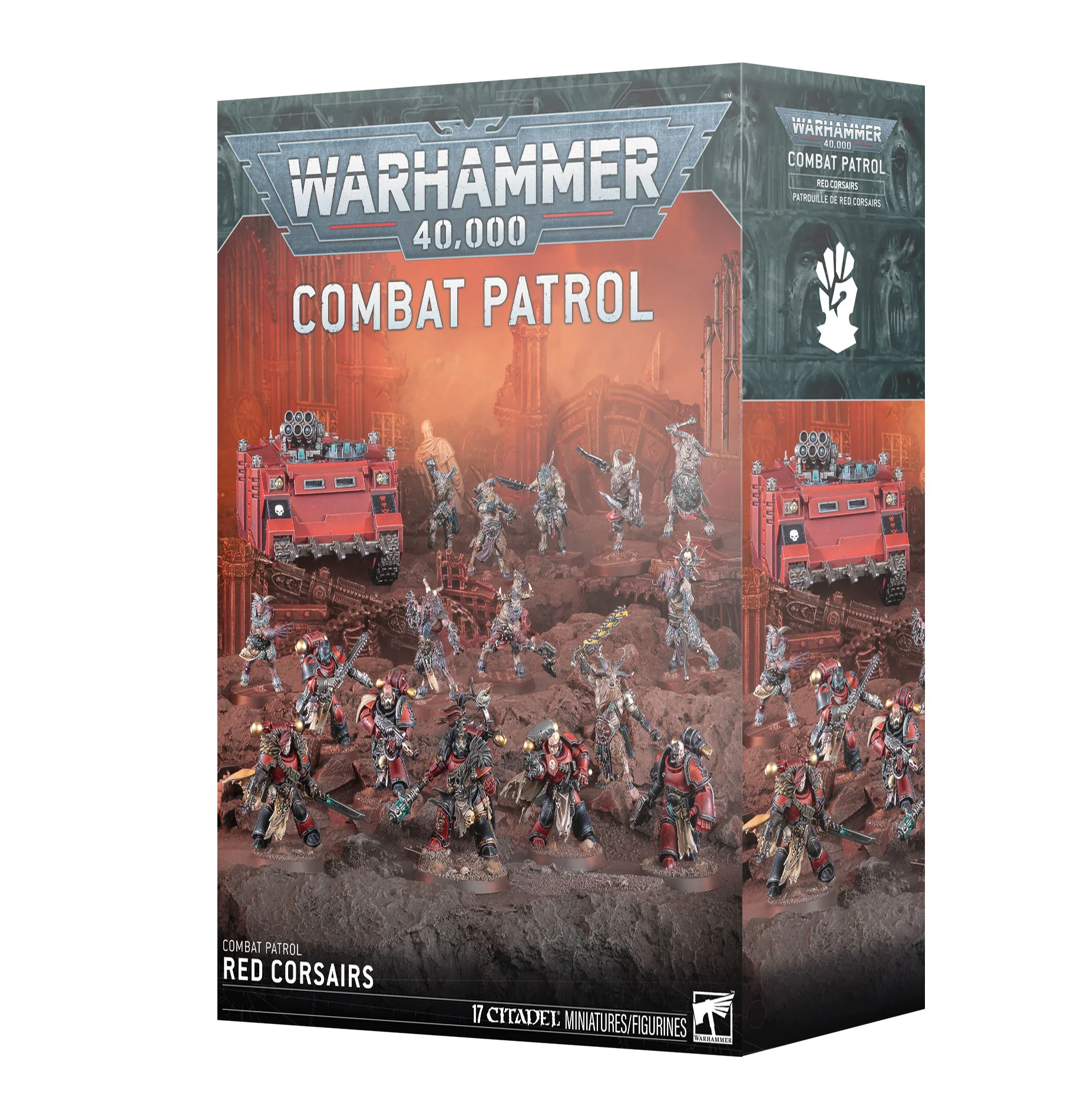 Warhammer 40,000 - Chaos Space Marines - Combat Patrol: Red Corsairs [99120102221]