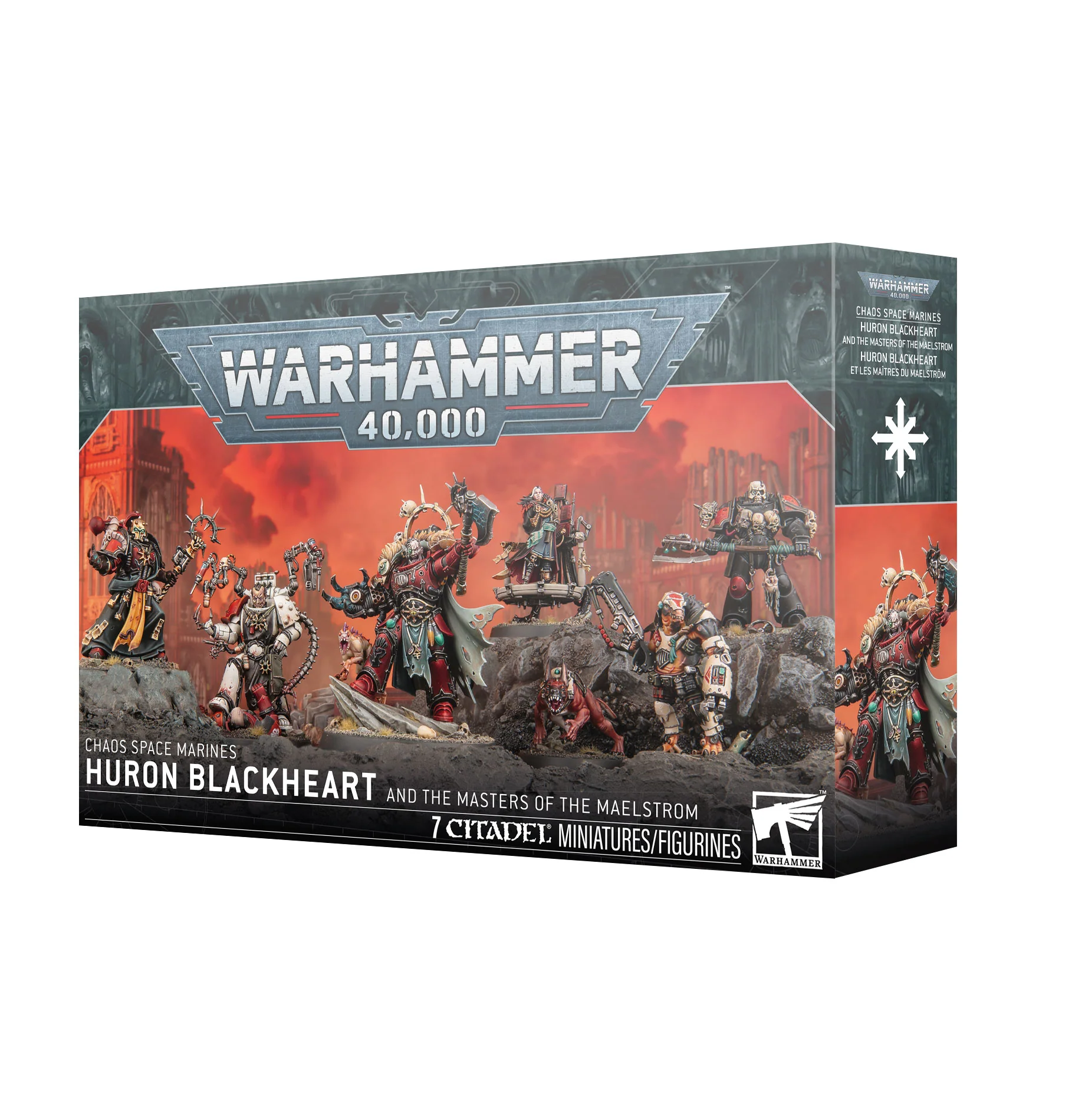 Warhammer 40,000 - Chaos Space Marines - Huron Blackheart & the Masters of the Maelstrom [99120102225]