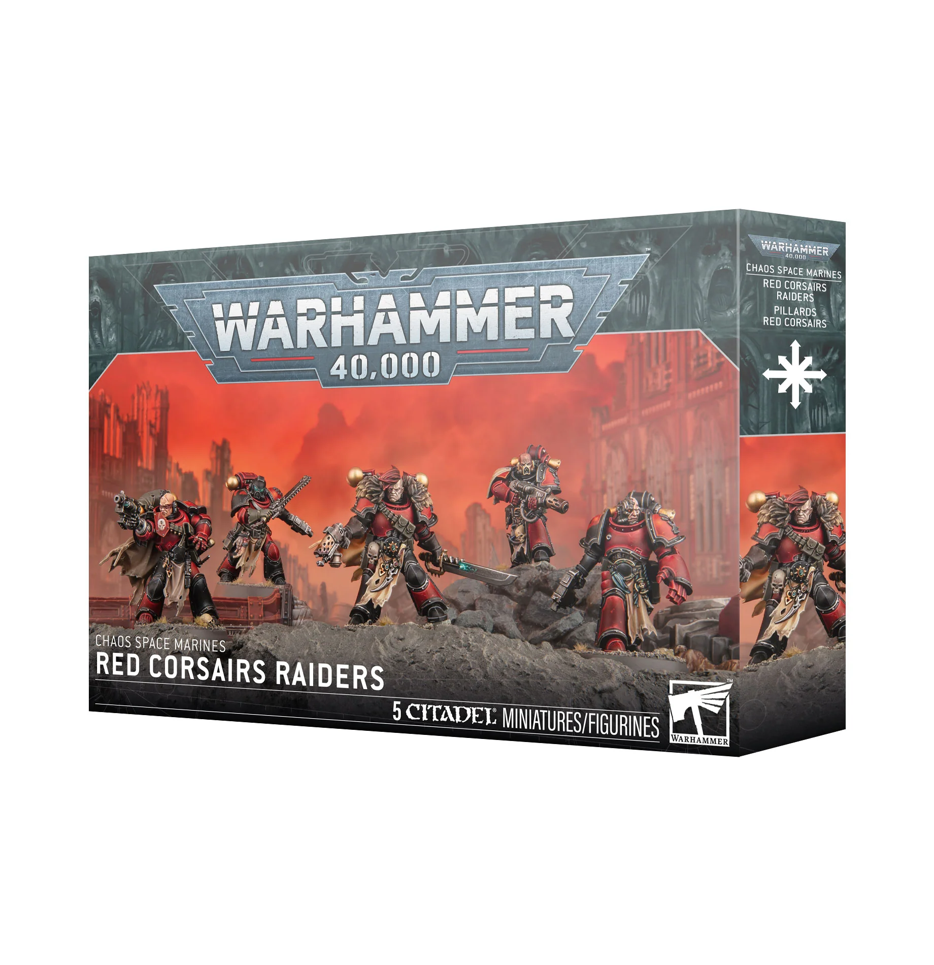 Warhammer 40,000 - Chaos Space Marines - Red Corsairs Raiders [99120102224]