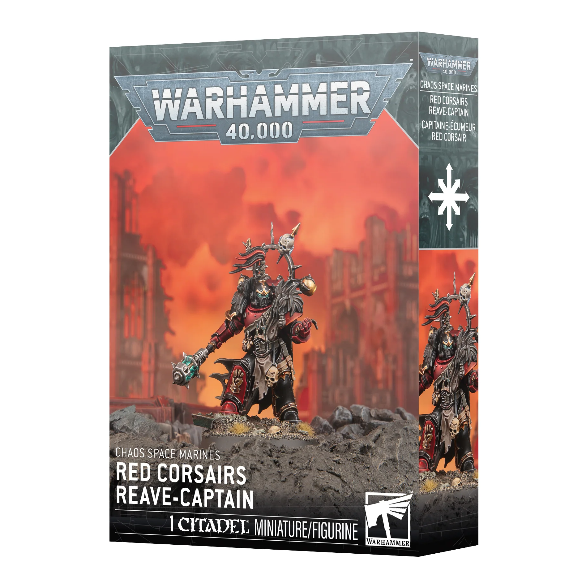 Warhammer 40,000 - Chaos Space Marines - Red Corsairs Reave-Captain [99120102222]