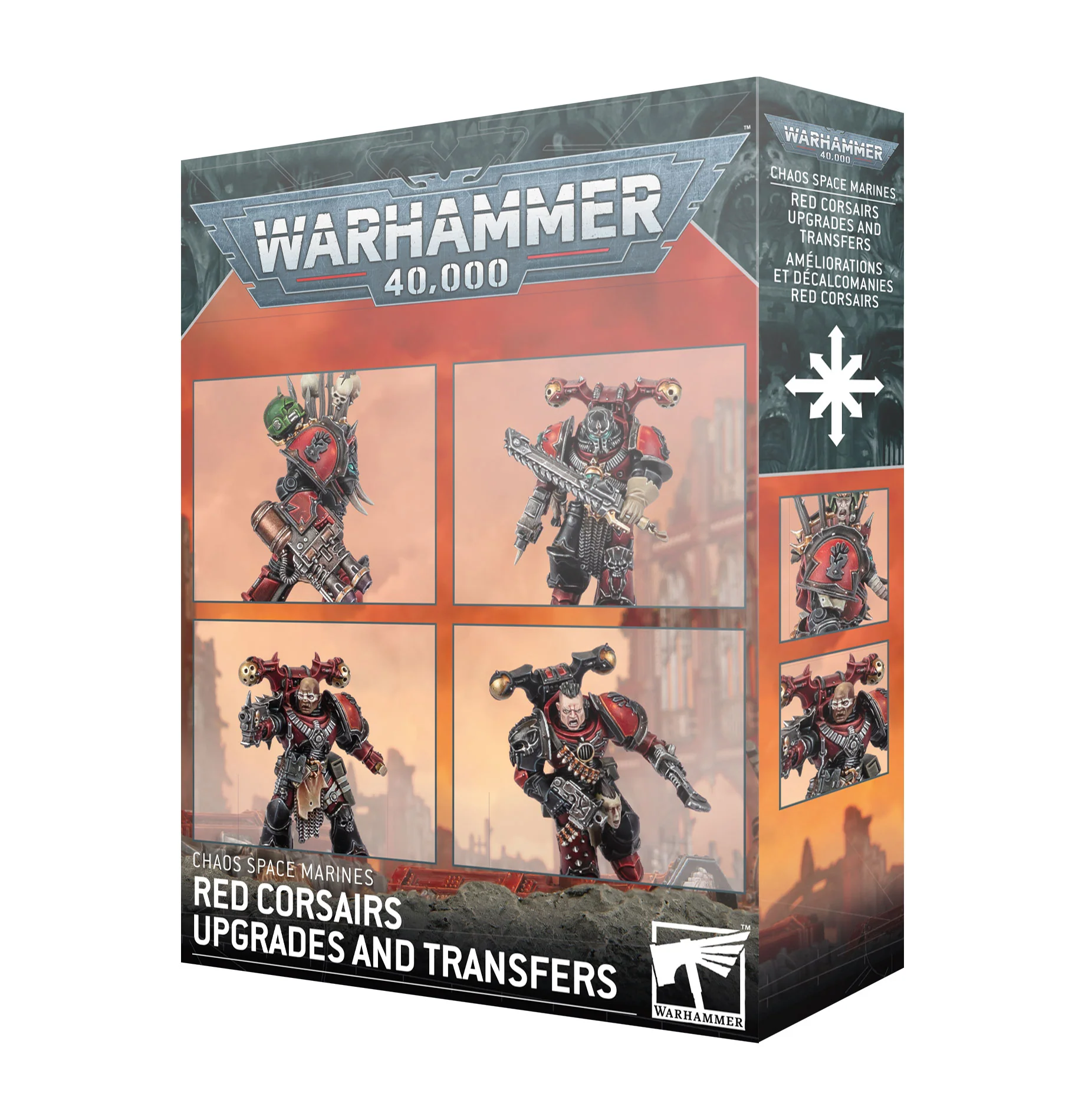 Warhammer 40,000 - Chaos Space Marines - Red Corsairs Upgrades & Transfers [99120102226]