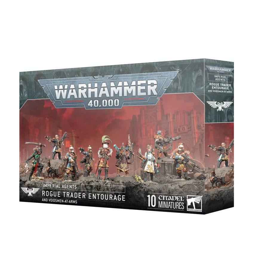 Warhammer 40,000 - Imperial Agents - Rogue Trader Entourage & Voidsmen-at-Arms [99120108113] **
