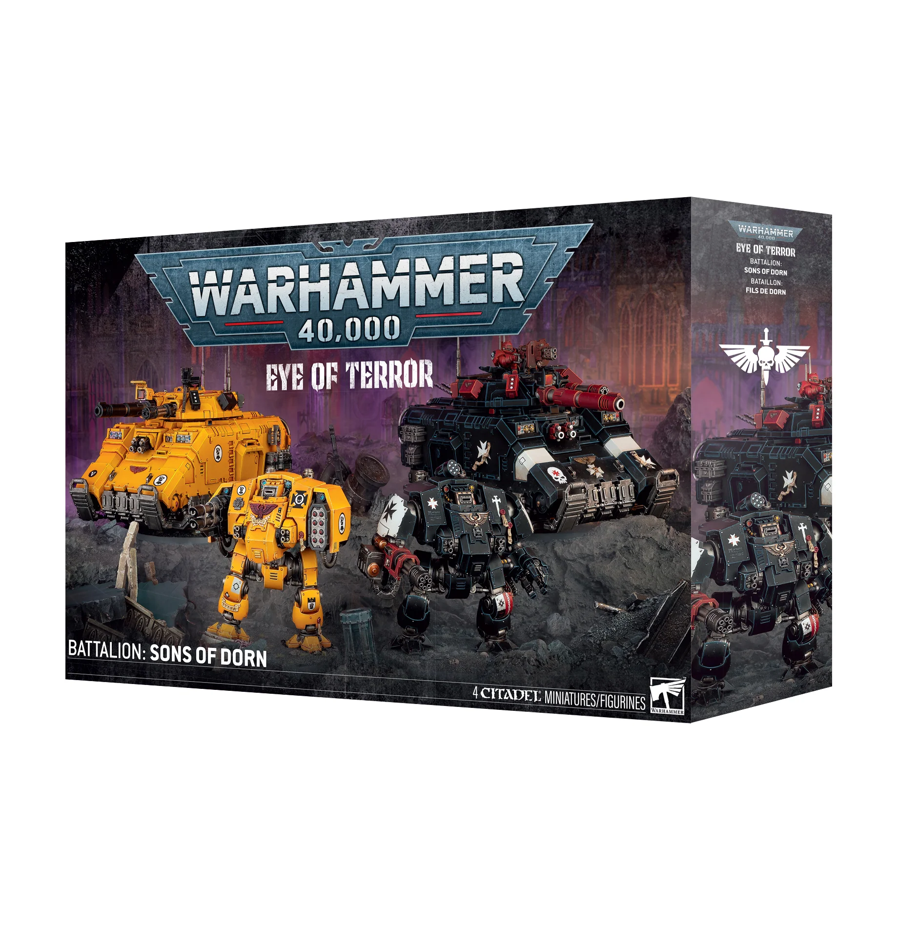 Warhammer 40,000 - Imperial Fists - Eye of Terror Battalion: Sons of Dorn [99120101287] **