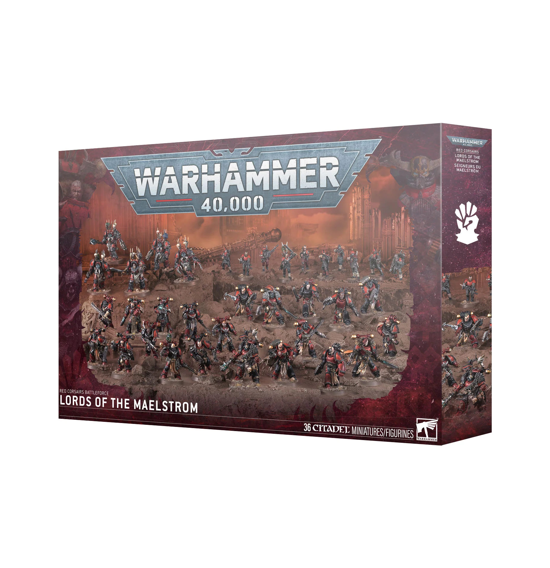 Warhammer 40,000 - Chaos Space Marines - Battleforce: Red Corsairs, Lords of the Maelstrom [99120102110] **