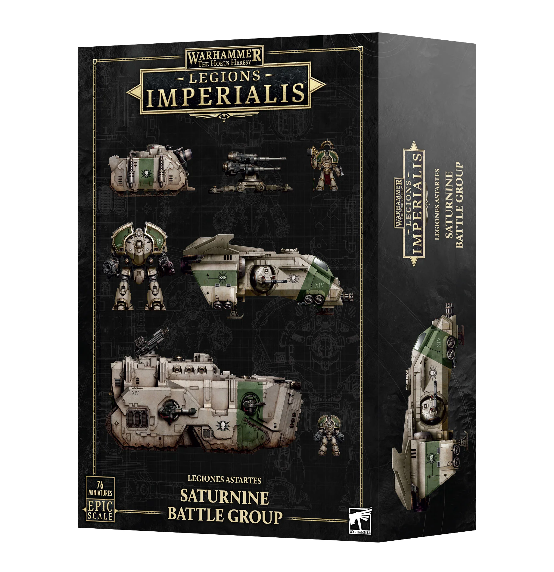Warhammer: Legions Imperialis - Legiones Astartes - Saturnine Battle Group [99122601021]