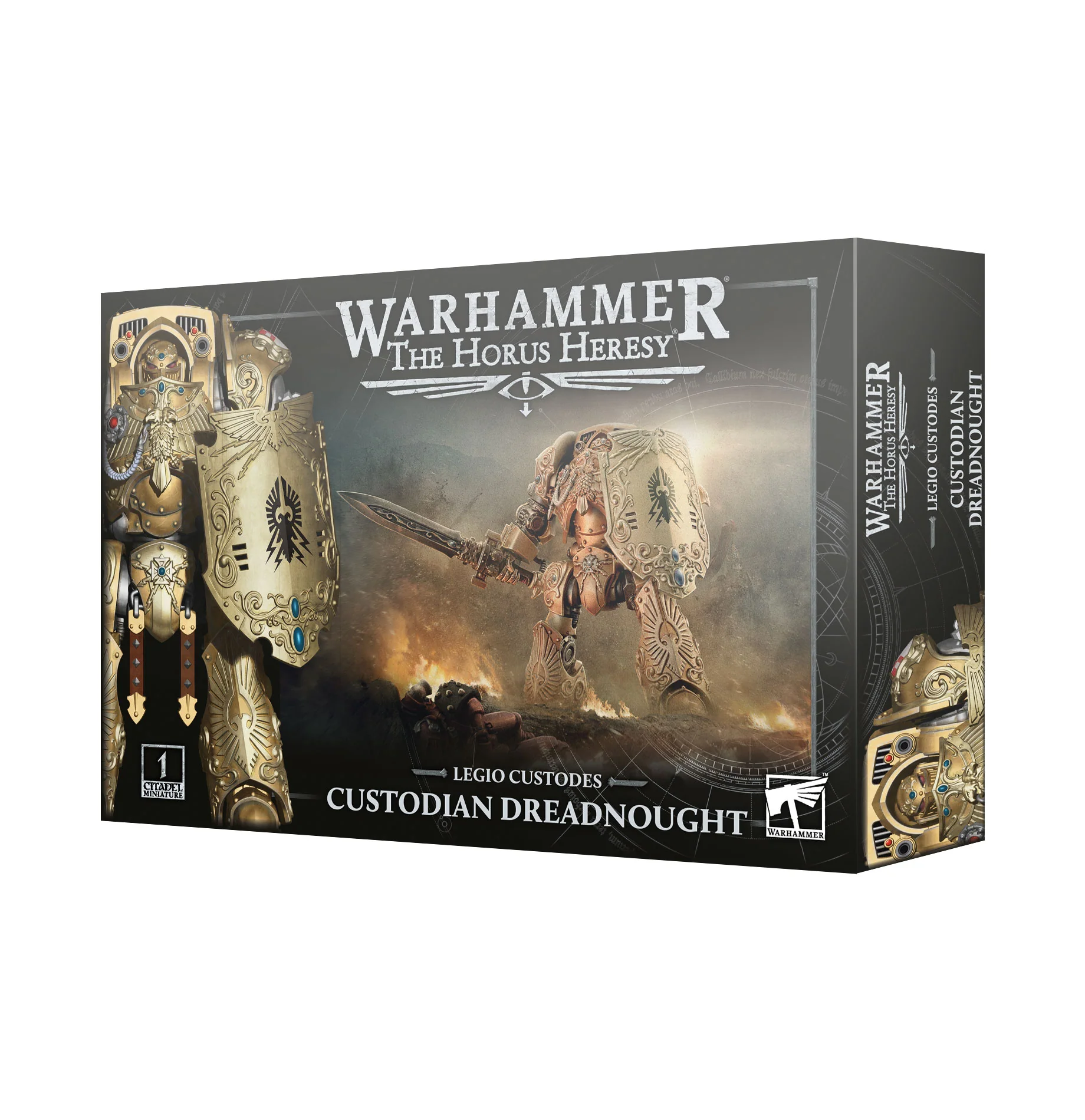 Warhammer: The Horus Heresy - Legio Custodes - Custodian Dreadnought [99123043006]