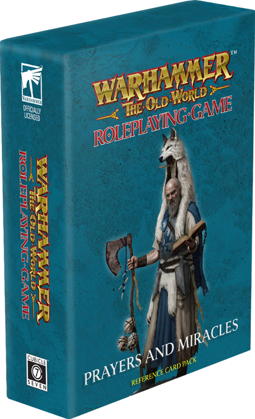 Warhammer: the Old World Roleplaying Game - Prayers and Miracles Deck (Pre-Order)